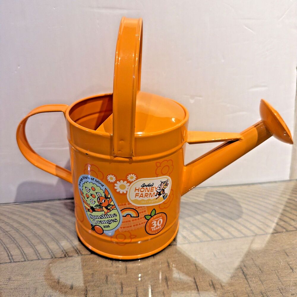 Disney Parks Epcot Flower & Garden Festival Orange Bird Watering Can 2025